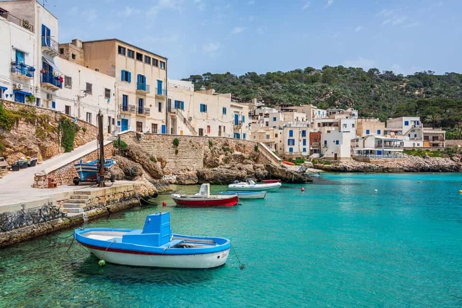 From Trapani port: Cruise to Favignana & Levanzo with lunch - Levanzo: A Smaller Island With a Neolithic Detour Option