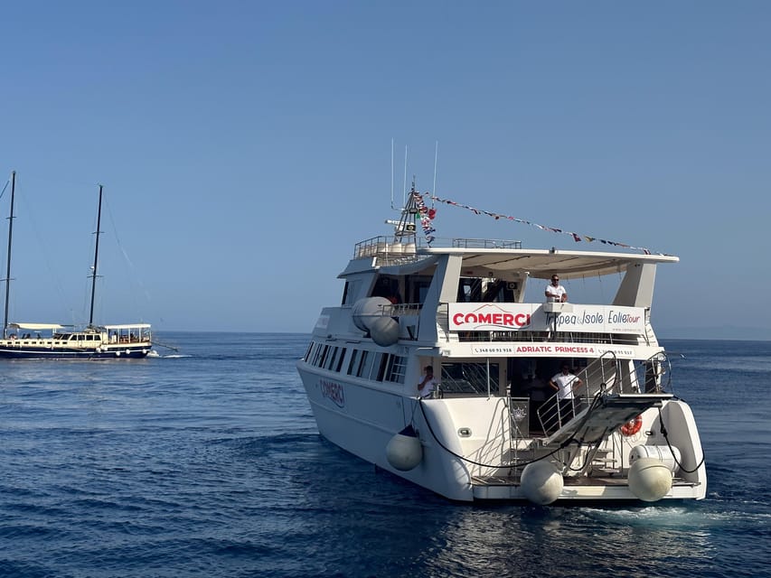 From Tropea: Vulcano Lipari Sciara By Day - Stromboli from the water: Sciara del Fuoco views without a long hike