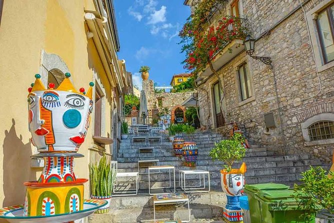 FULL DAY excursion - ETNA and TAORMINA - Stop 2: Taormina free time on the plateau of Mount Tauro
