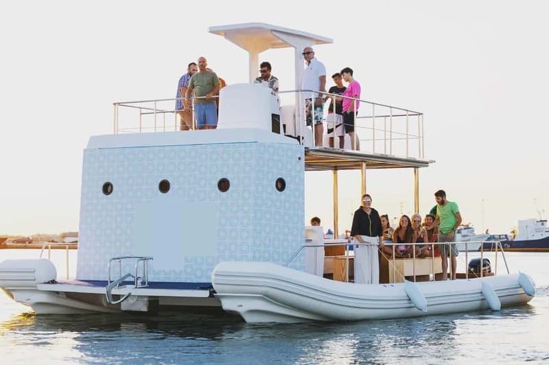 Giardini Naxos: Dolphin Catamaran Sunset Tour with Aperetif - Isola Bella and the Blue Grotto swim stop you’ll remember