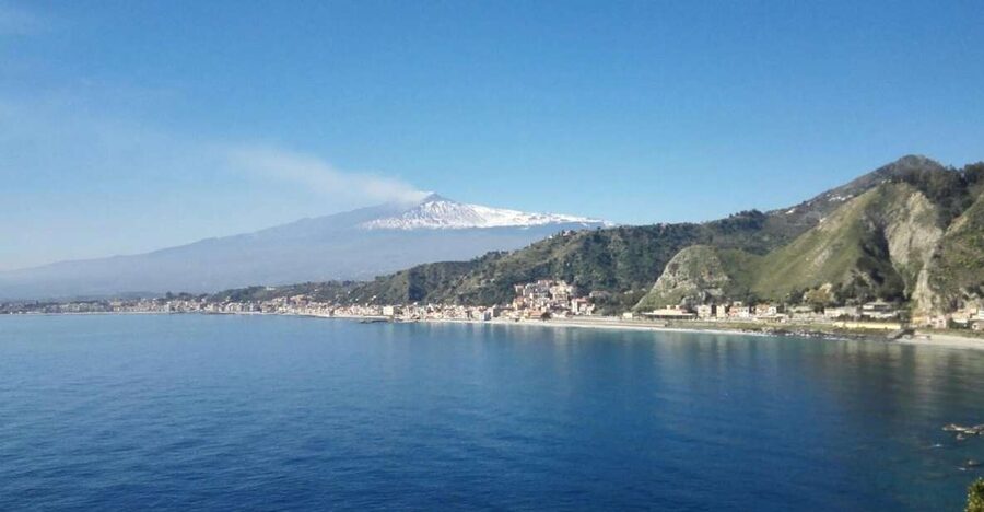 Giardini Naxos, Taormina and Castelmola Tour - Castelmola village: the high-view break above the bay