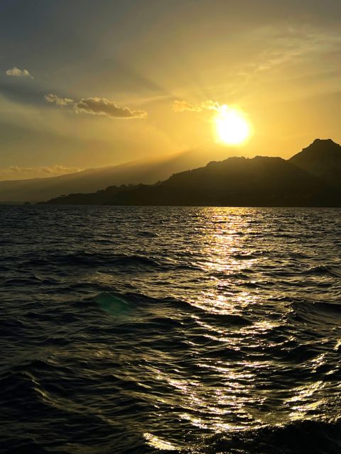 Giardini Naxos Taormina: Dolphin Watching Sunset Tour - Sicilian Rotisserie-Style Food and Prosecco: What You Should Expect