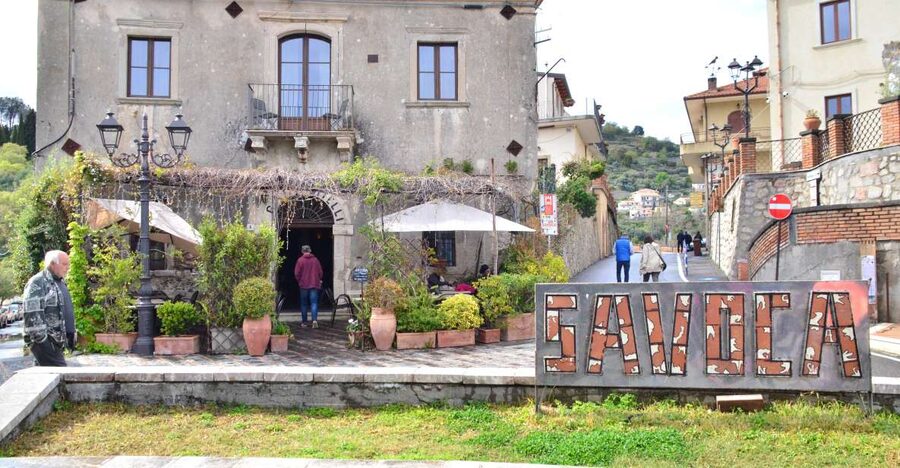 GODFATHER TOUR film's locations departure from Taormina area - Savoca’s winding streets and Santa Maria degli Angeli