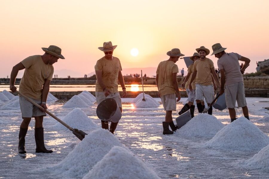 Guided tour of the Trapani Salt Pans and Salt Museum - Part 1: Walking the Culcasi salt pans in the WWF reserve