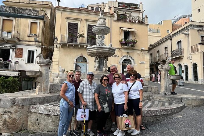 Half-day excursion to Taormina, Isola Bella and Messina - Messina: terrace views at Christ the King plus a clock you’ll actually notice