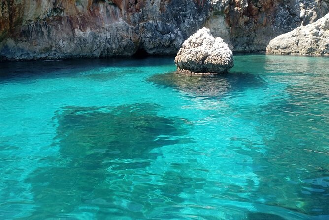 Half day tour Riserva to Zingaro and Scopello - Faraglioni of Scopello: the last big view, with one more water moment