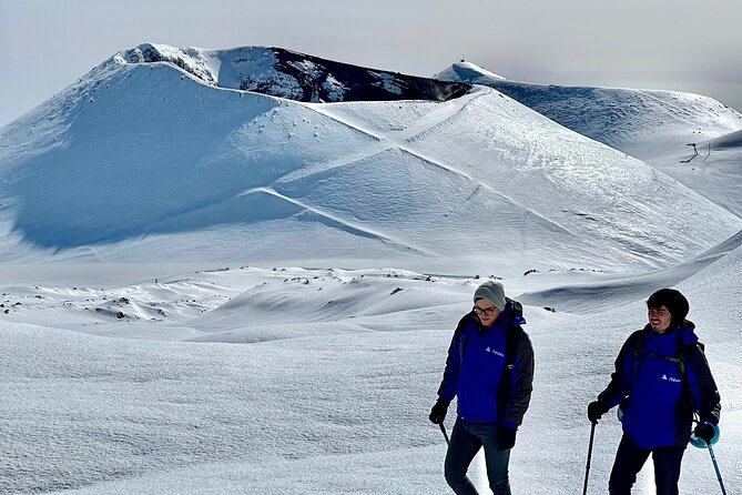 Hike near the summit craters up to the maximum safe altitude currently foreseen - Weather, Volcanic Conditions, and Route Adjustments