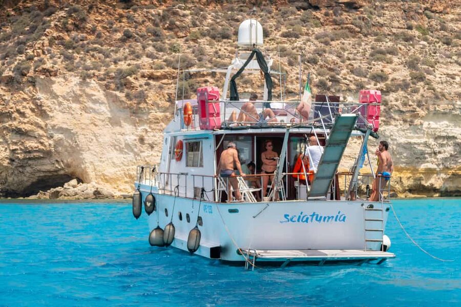 Lampedusa: Yacht excursion, swimming stops and typical lunch - Lampedusa by boat: why Sciatumia feels like the right move