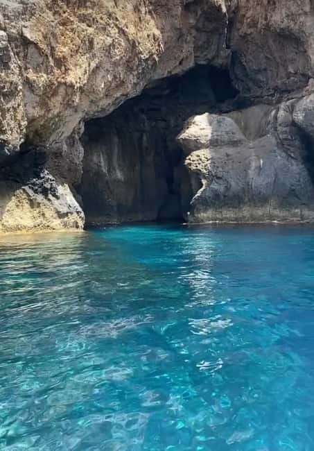 Marettimo: Island Speedboat Tour with Cave Visits & Swimming - Swimming and snorkeling stops in crystal-clear water