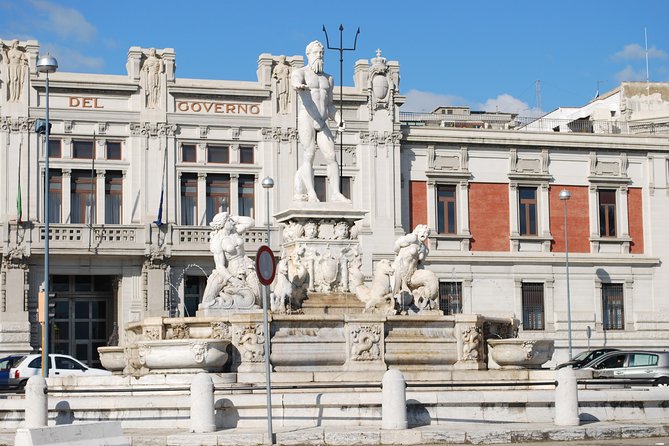 Messina City and Coast Tour - Neptune Fountain and the Angelo Paino stele: small monuments, big meaning