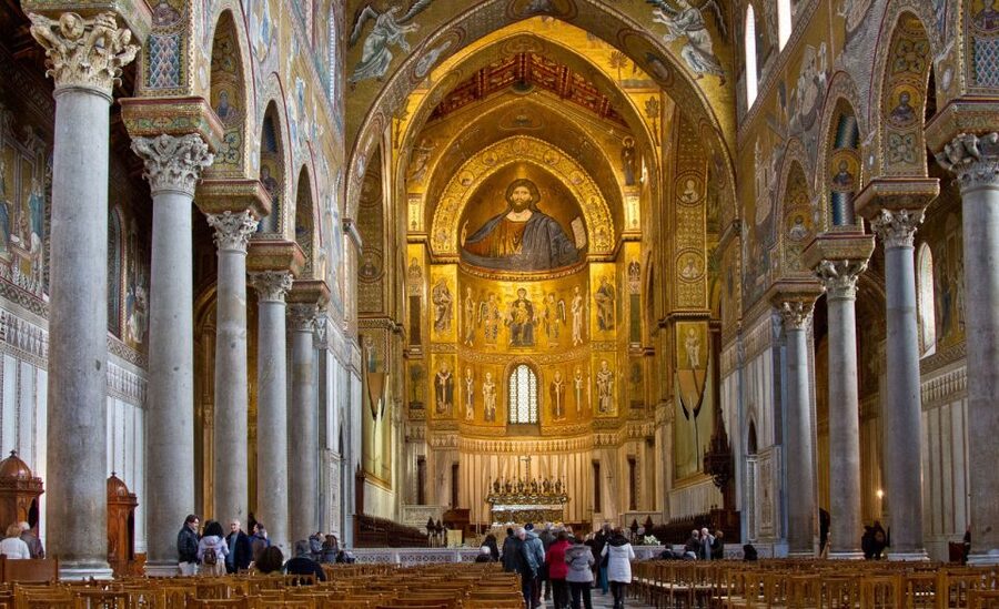 Monreale: Guided tour of Cathedral, Monastery and Mosaics - Inside the Gold: Christ Pantocrator and the Apsidal Basin