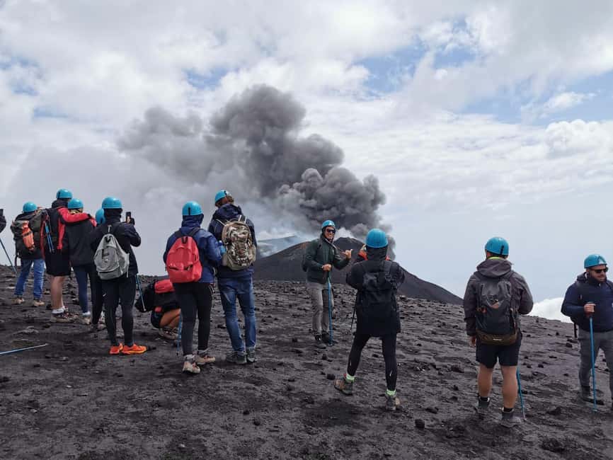 Mount Etna: Hike to the top 3350mt from the North Side - What “active” looks like: sulfur colors, gas emissions, volcanic bombs