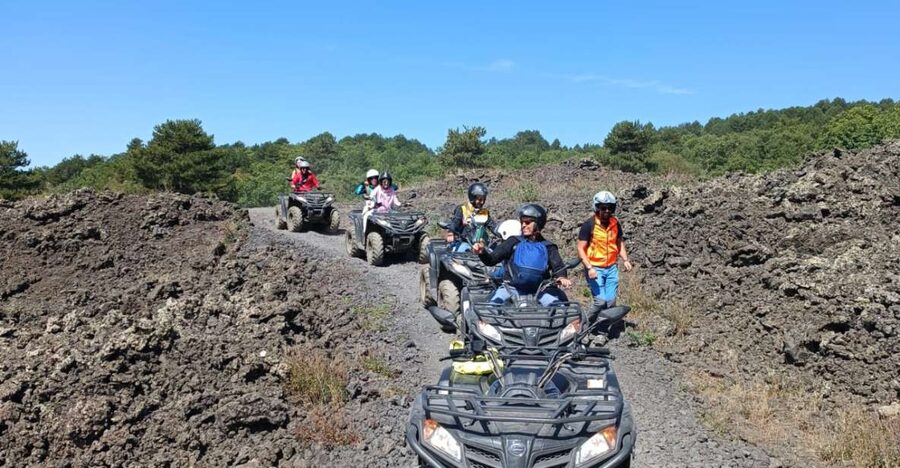 Mount Etna: Off-Road ATV Tour - Black volcanic sand under your wheels: the part you’ll remember