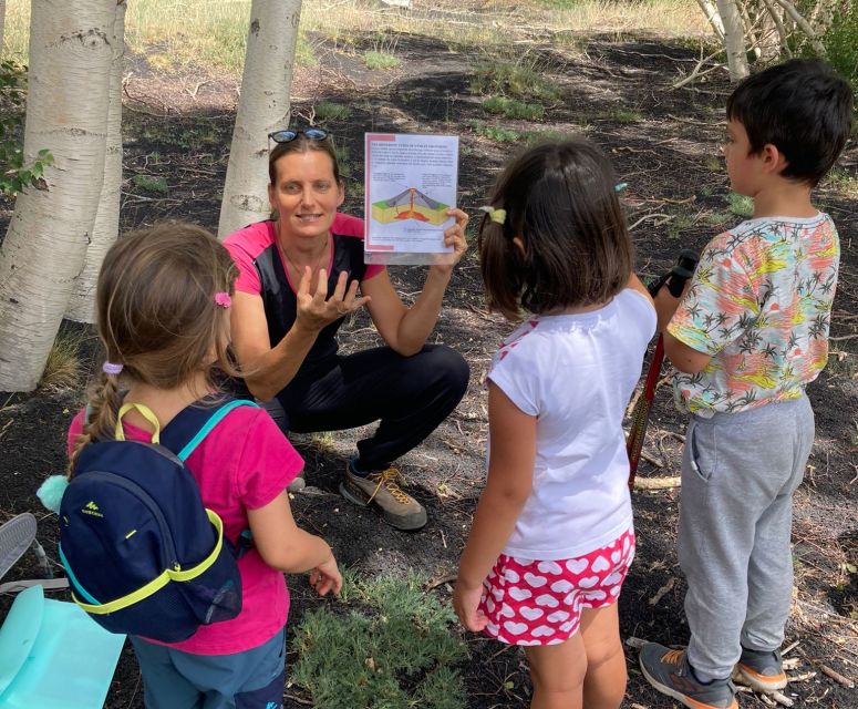 Mount Etna: Private Half-Day Guided Family-Friendly Hike - Into the ancient lava tube: helmets, torches, and kid-safe wonder