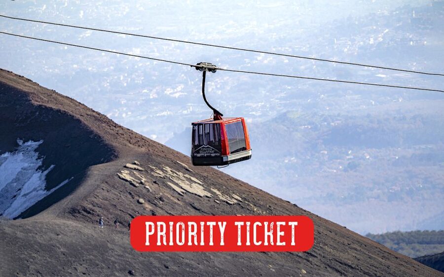 Mount Etna: Return Funivia dell'Etna Cable Car Ticket - Ticket validation at the left-side office: how you skip friction
