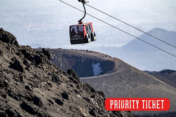 Mount Etna South Slope: Ticketing for the Etna Cable Car - Cable Car Up the South Slope: The Views and the Reality of Cold