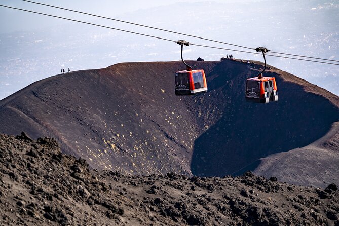 Mount Etna South Slope: Ticketing for the Etna Cable Car - The Meeting Point Near Rifugio Sapienza: A Common Stress Test
