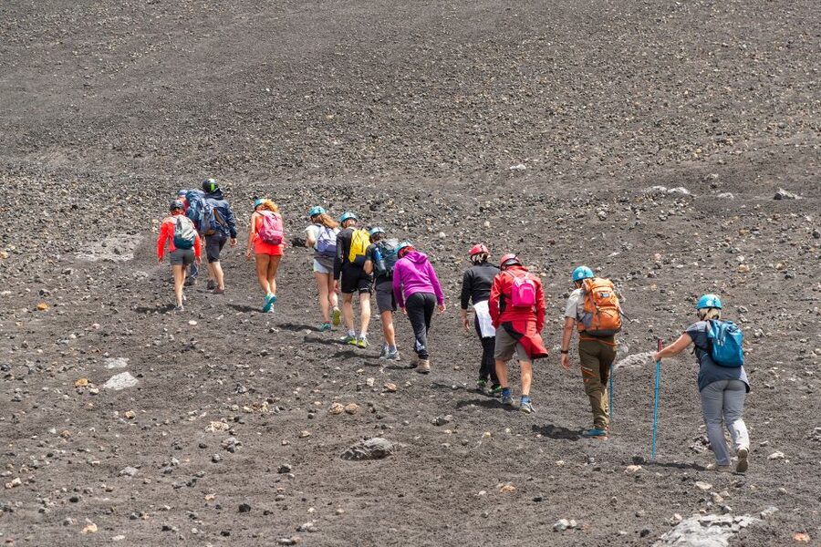 Mount Etna: Summit Guided Hiking Tour up to 3,400 m - What you actually walk on: lava, sand, ash, and crater rims