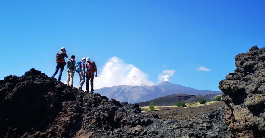 Mount Etna: Trek to the Craters of The 2002 Eruption - Walking the eruptive fault: the geology lesson you can feel