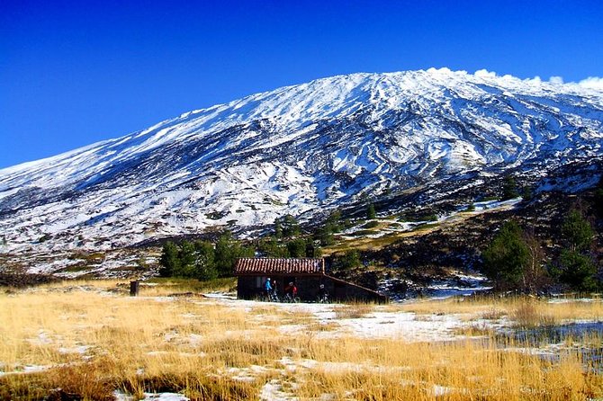 Mountain Biking Etna by MTB or E-Bike - The sandy dirt descent: woods, old lava flows, and control