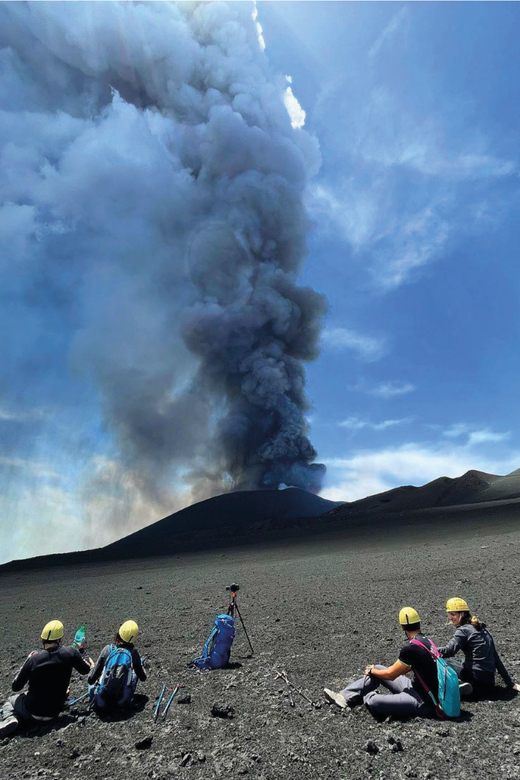 Mt. Etna Summit: Official box-office for Ascent to the Top - The crater walk (Cratere Centrale) and the big old formations