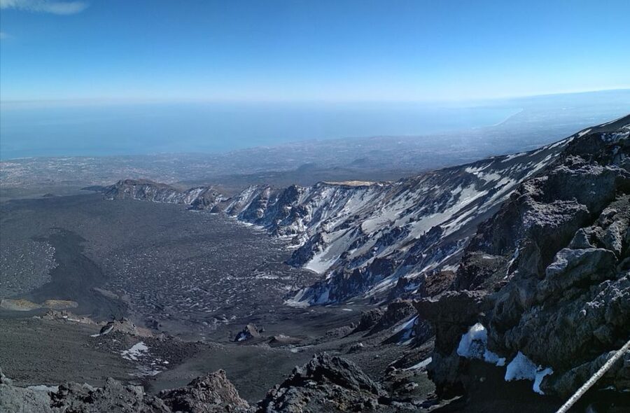 Mt Etna: Winter Trekking Tour with Optional Catania Transfer - 2001 Eruption Fracture and Upper Silvestri Craters