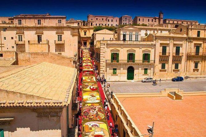 Noto Private Tour from Syracuse with sicilian "Arancino" - San Carlo Rooftop Terrace: The Best Bird’s-Eye Moment