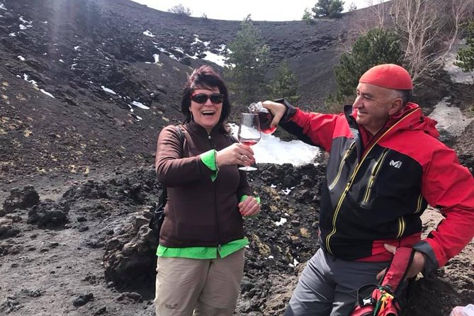 Off-road excursion - Stop 1 on Etna: Riding to the 2002 Lava Front