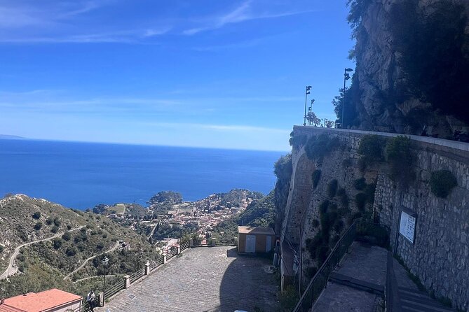 One day private tour in Savoca, Taormina and Castelmola - Messina Finish: Sanctuary of Cristo Re, Piazza Duomo, and Cannoli