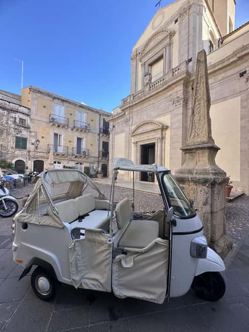 ORTIGIA tour by tuk tuk - ape calessino 1 hour - Why the guide matters more than the vehicle