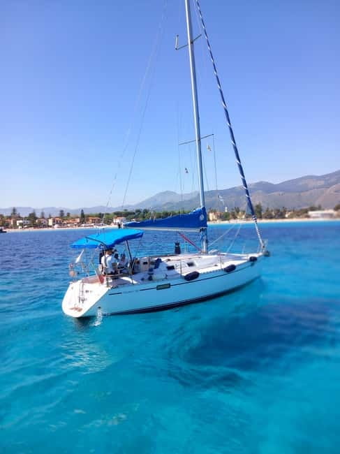 Palermo: Boat Tour With Aperitif Snorkeling And Cave Tour - Mondello Bay snorkeling: 40 minutes of clear-water fun