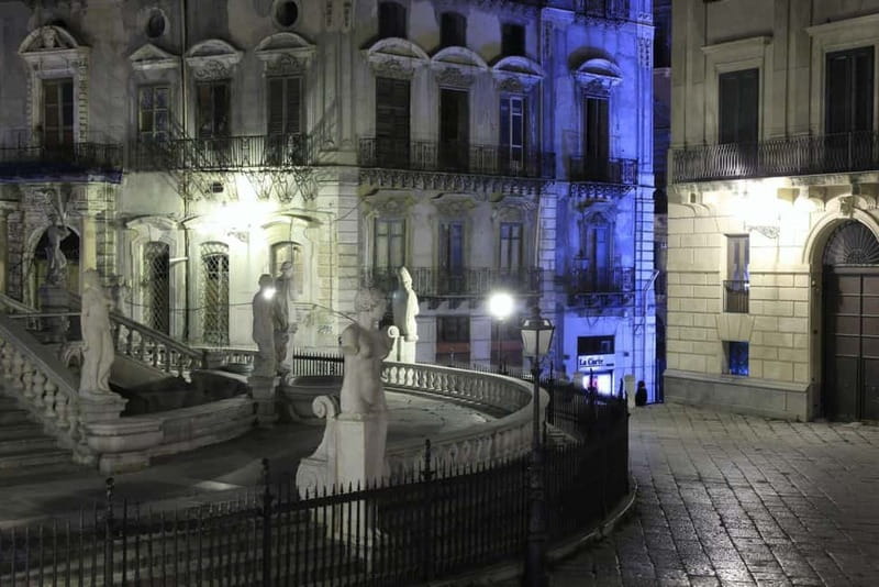 Palermo: Grand Night Tour in CruiserCar - A 9-seat cabriolet changes how you see Palermo at night