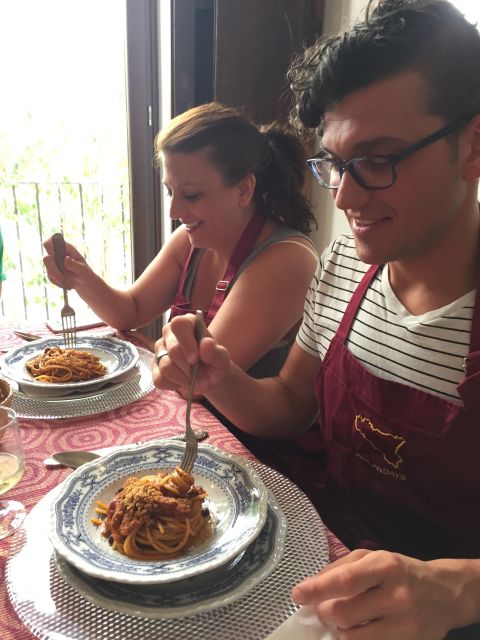 Palermo: Half-Day Cooking Class & Market Tour - Sicilian wine pairings: lunch becomes part lesson, part celebration