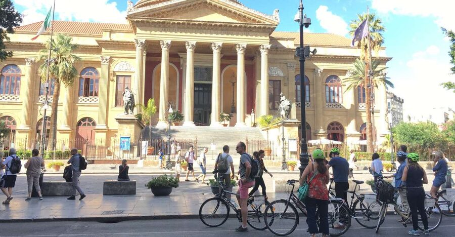 Palermo: Historic Center Guided Bike Tour with Food Tasting - Why biking Palermo beats shoe-leather shortcuts