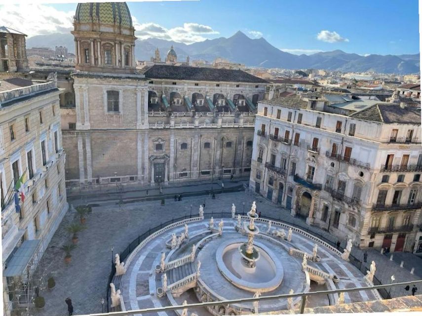 Palermo: Historical Center Walking Tour with Rooftop Views - Palermo Cathedral: A One-Stop Lesson in Overlapping Styles