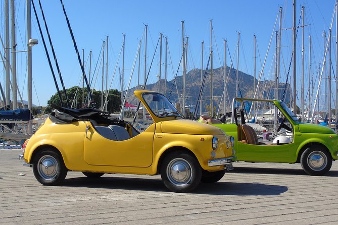Palermo & Mondello: Vintage Fiat 500 Sightseeing Tour - A vintage Fiat 500 is the best way to see Palermo fast