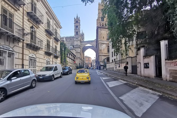 Palermo & Mondello: Vintage Fiat 500 Sightseeing Tour - Ballarò and the Baroque core: what you actually get in 15 minutes