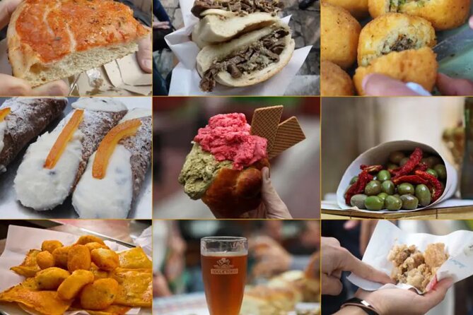 Palermo Original Street Food Walking Tour by Streaty - What you’ll actually eat: panelle, arancini, and the typical Palermo logic