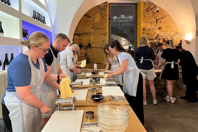 Palermo: Pasta and Tiramisu Small Group Cooking Class with Wine - The pasta dough lesson: flour choices and the fresca vs secca difference