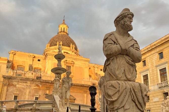 Palermo Private Food Tour: 10+ Tastings of Arancini, Wine & More - Stop 2: Palermo Cathedral and the Assumption of Mary