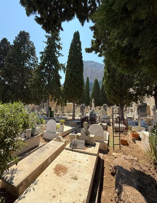 Palermo: Rotoli Cemetery and Santa Rosalia Sanctuary Tour - Arenella ice cream break and Monte Pellegrino’s dramatic viewpoint