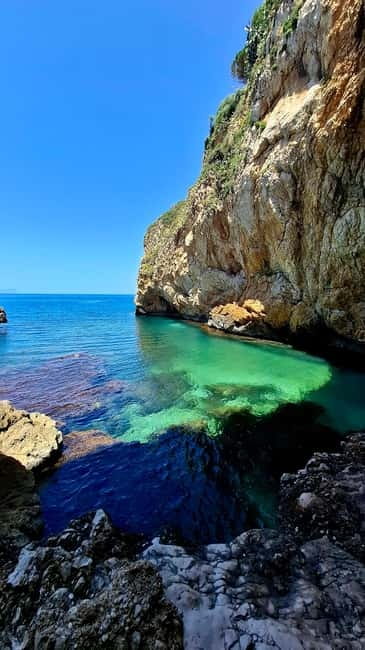 Palermo: The Most Beautiful Sea Spots - Adventure Mode - The snorkeling-and-walking rhythm at the first off-coast stop