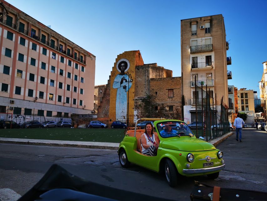 Palermo: Vintage Fiat 500 Sightseeing Tour - Mondello or Monreale: choose your view and your pace