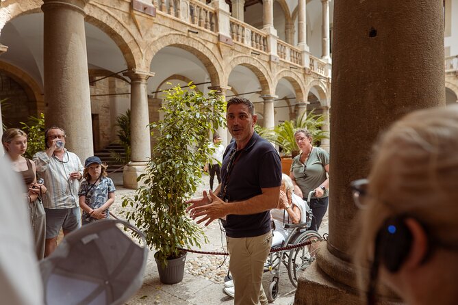 Palermo Walking Tour and Guided Visit to Palazzo dei Normanni - Meeting point, start time, and the kind of walking you should expect