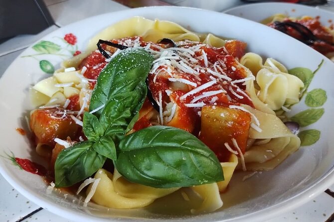 Pasta Class Cook Traditional -Sciacca-Wine included-Shuttle extra - The Garden Visit: Seeing Where Ingredients Come From