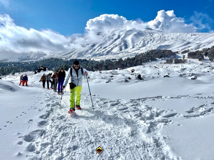 Piano Provenzana: Guided Mt. Etna Snowshoeing Trek - Fitness, fear of heights, and medical limits