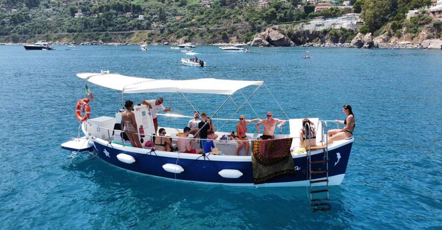 Private boat excursion along the coast of Cefalù - Your view of Cefalù’s coast starts at Presidiana