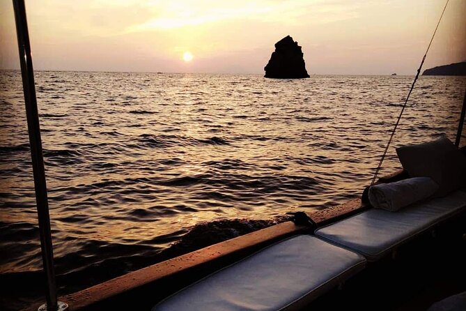 Private Boat Tour at Sunset to the Faraglioni of Lipari - Stop 1 at Faraglioni di Lipari: the view is the point