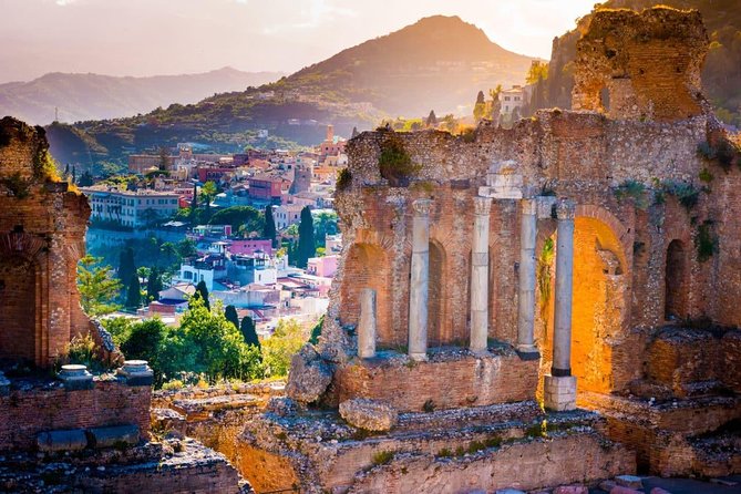 Private Excursion to Taormina from Catania on the ways of the Godfather - Taormina on foot: Greek theater area, Palazzo Corvaja, belvedere views, Corso Umberto