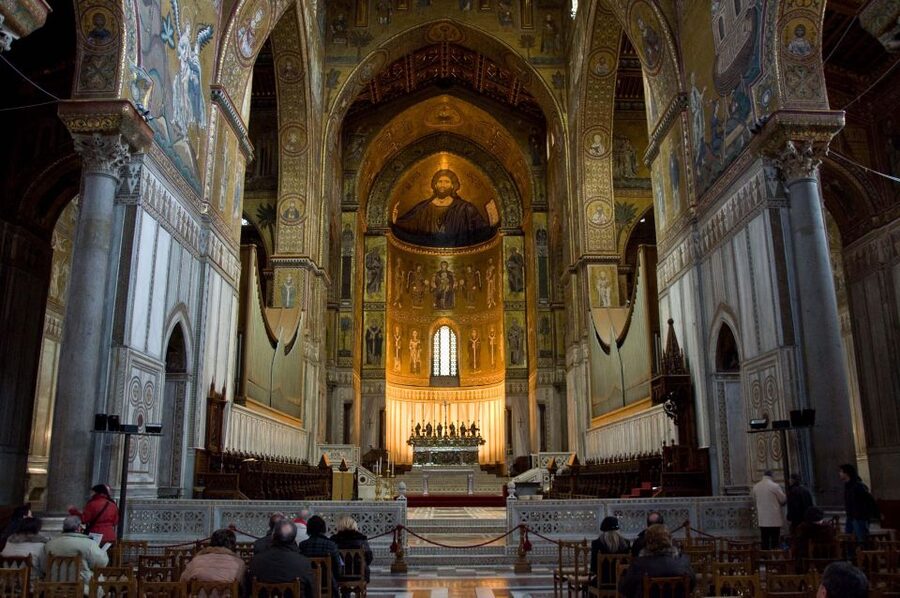 Private Monreale Cathedral and Cloister, Ceramic Lab tour - Meeting at Teatro Massimo and Getting to Monreale (Without the Hassle)